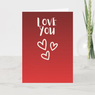 Liefde voor jou met Hartjes Kaart