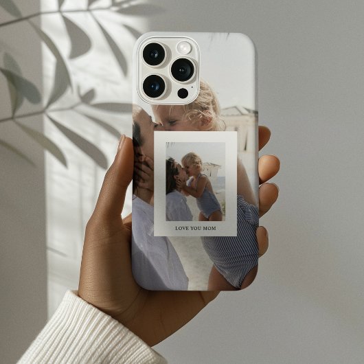 "Liefde voor jou, Moeder Foto Cadeau Case-Mate iPhone Case