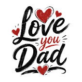 Liefde voor jou Papa Golfballen