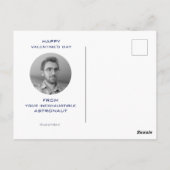 Liefde voor jou tot de maan Astronaut Tekening Coo Briefkaart (Achterkant)