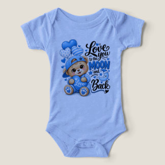 Liefde voor jou tot de maan en terug Schattige ted