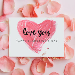 Liefde voor jou Valentijnsdag Feestdagenkaart