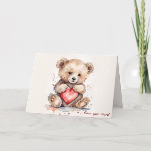 Liefde voor jou! Wenskaart Kaart (Voorkant)