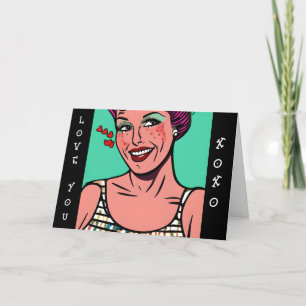 Liefde voor jou xoxo Valentijnsdag Kaart