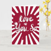 Liefde voor Jou Zo - Zoete Liefdes Collection Kaart (Gele Bloem)