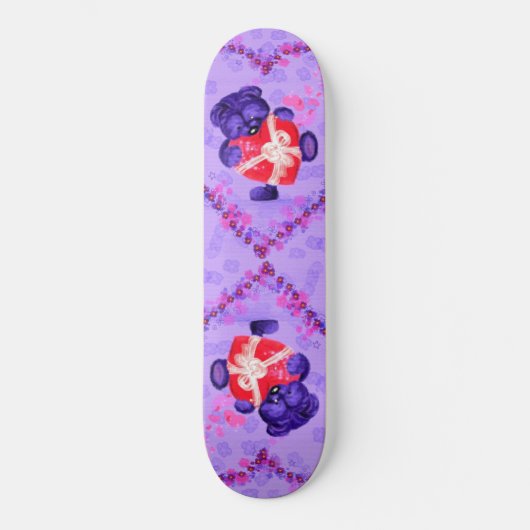 Liefde - voor jou - zoet persoonlijk skateboard (Voorkant)