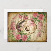 Liefde voor Kerstmis Feestdagenkaart (Voorkant / Achterkant)