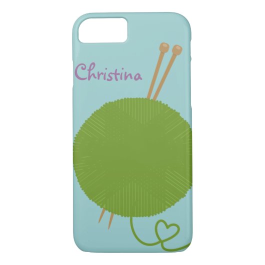 Liefde voor Knit Case-Mate iPhone Case (Achterkant)