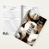 Liefde voor knoflook fotografisch recept notitieboek (Binnen)