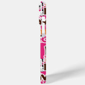 Liefde voor koffie en honden Case-Mate iPhone case (Achterkant / Links)