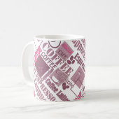 Liefde voor koffie koffiemok (Voorkant links)