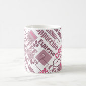 Liefde voor koffie koffiemok (Center)