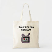 Liefde voor Koreaanse Dramas Tote Bag (Voorkant)