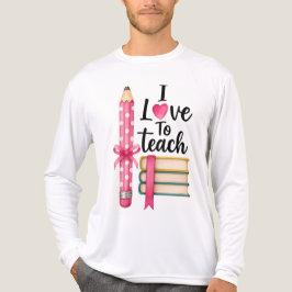 Liefde voor Lesgeven: Een Inspiratief Ontwerp voor Tri-Blend Shirt