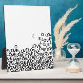 liefde voor liefde fotoplaat (Zijkant)