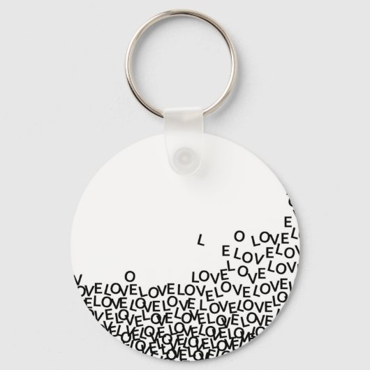 liefde voor liefde sleutelhanger (Voorkant)