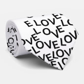 liefde voor liefde stropdas (Opgerold)