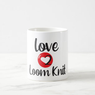 Liefde voor Loom Knit Koffiemok
