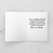 Liefde voor Mam Bedankkaart (Binnen)