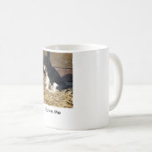 Liefde voor mij - Cute Beagle Puppy Snoopy Koffiemok (Voorkant rechts)