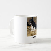 Liefde voor mij - Cute Beagle Puppy Snoopy Koffiemok (Voorkant links)