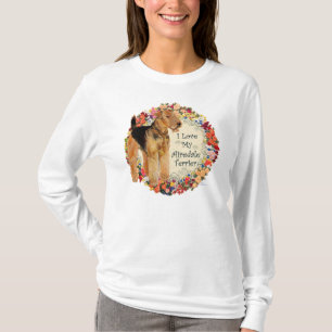 Liefde voor mijn Airedale T-shirt