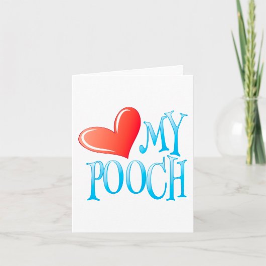 Liefde Voor Mijn Hond Kaart