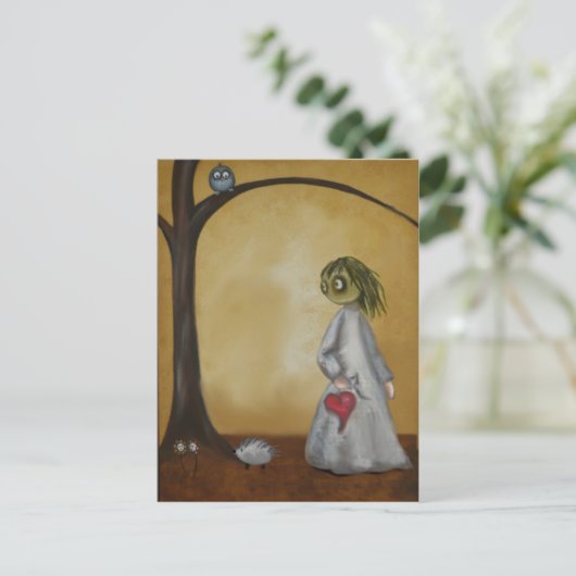 Liefde voor mijn Prickly Friend Briefkaart (Staand voorkant)