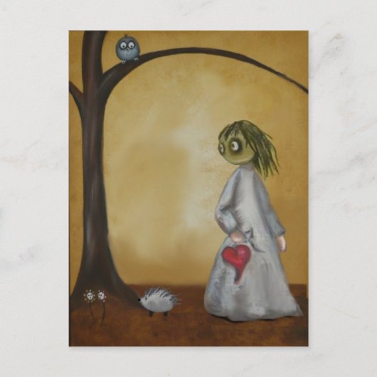 Liefde voor mijn Prickly Friend Briefkaart (Voorkant)