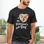 Liefde voor mijn Vriendin - grappige aangepaste ha T-shirt<br><div class="desc">Wie hou je echt van? Je vriendin of haar hond. Geef het perfecte cadeau aan je vriendje deze Valentijnsdag met dit grappige shirt van het hondenliefje! Een moet hebben voor elk hondenliefhebber, hondenmam en hondenvader. Een leuke draai op mijn Vriendin, dit shirt citeert: "Ik hou van mijn Vriendin hond" ......</div>