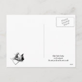 liefde voor mijn vrouw kerstbriefkaarten feestdagenkaart (Achterkant)