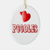 Liefde voor naalden keramisch ornament (Rechts)