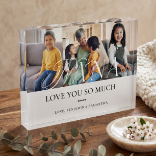 Liefde voor Nana Kleinkinderen Collage Persoonlijk Fotoblokken