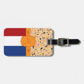 Liefde voor Nederland - Monogram Bagagelabel (Voorkant horizontaal)