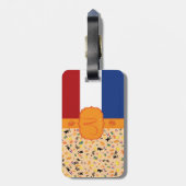 Liefde voor Nederland - Monogram Bagagelabel (Achterkant verticaal)