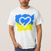 Liefde voor Oekraïne T-shirt (Voorkant)
