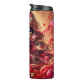 Liefde voor onderweg thermosbeker (Geroteerd rechts)