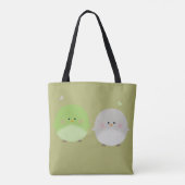 Liefde voor onderweg tote bag (Achterkant)