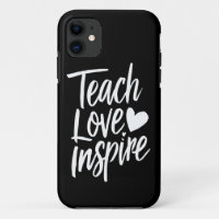 Liefde voor onderwijs inspireren cadeau voor lerar