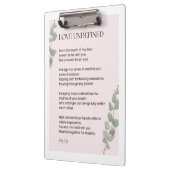 Liefde voor ongedefinieerde poëzie klembord (Links)