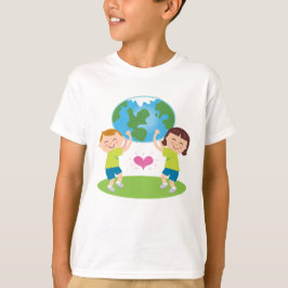 Liefde voor onze aards T-Hemden voor kinderen T-shirt
