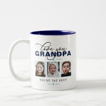 Liefde voor opa/Opa/Andere 3 foto's met aangepaste