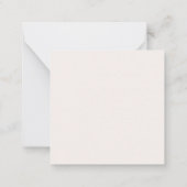 Liefde voor paarden Note Kaart Notitiekaartje (Achterkant)