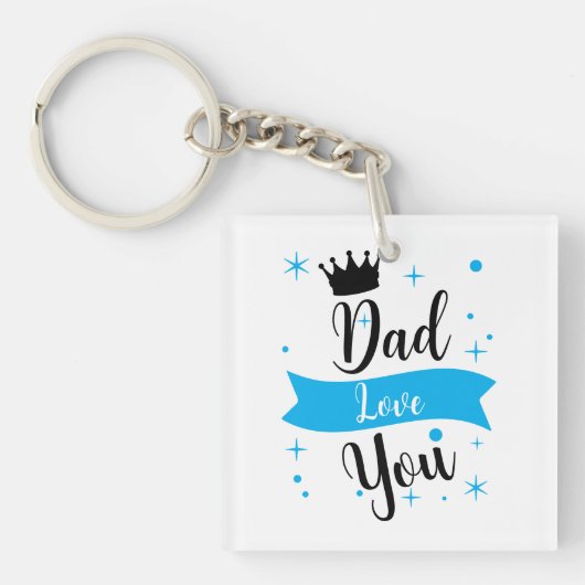liefde voor papa  sleutelhanger (voorkant)