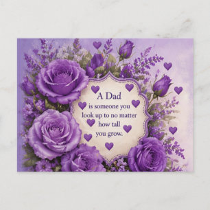 LIEFDE VOOR PAPA VAN DOCHTERS BRIEFKAART