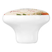 LIEFDE VOOR PAPA VAN ZOON KERAMISCHE KNOP (Zijkant)