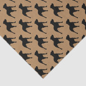 Liefde voor Pitbulls Tissuepapier (Detail)