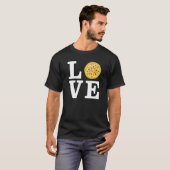 Liefde voor Pizza - Grappig T-shirt (Voorkant volledig)