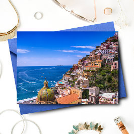 Liefde voor Positano Italië Ansichtkaart