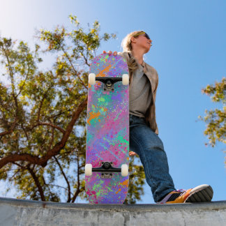 Liefde voor rommeljournaals persoonlijk skateboard